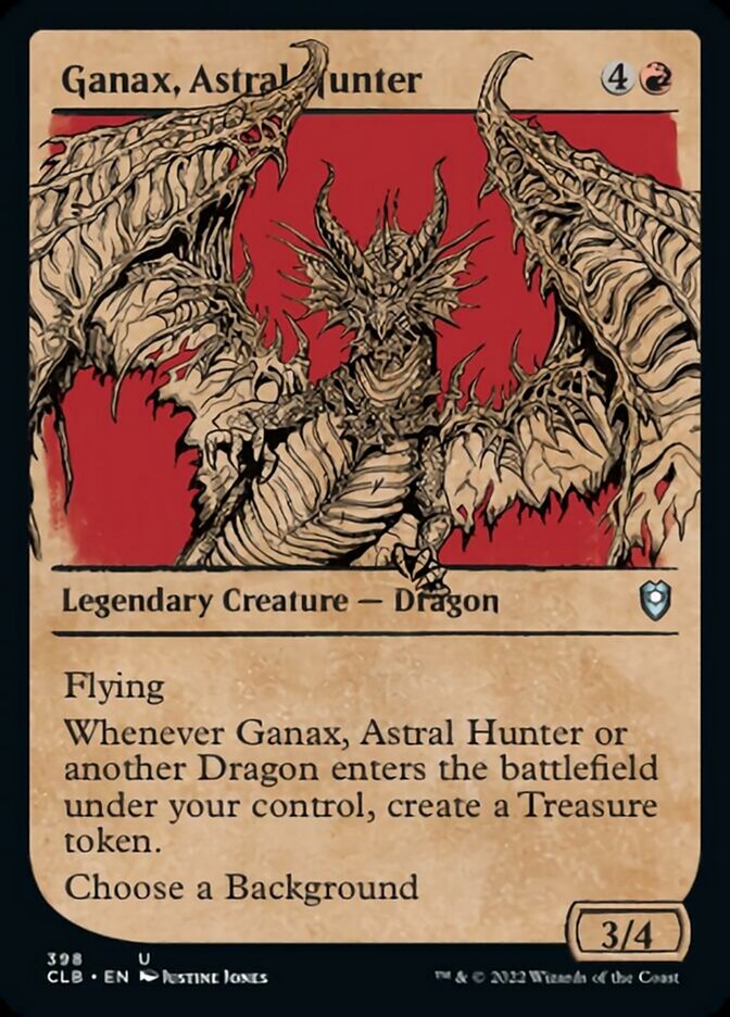 Ganax, Astral Hunter (Showcase) [Commander Legends: Battle for Baldur's Gate] - The Mythic Store | 24h Order Processing