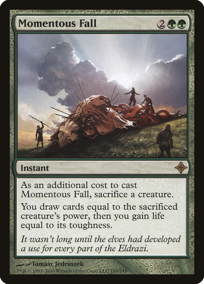 Momentous Fall [Rise of the Eldrazi] - The Mythic Store | 24h Order Processing