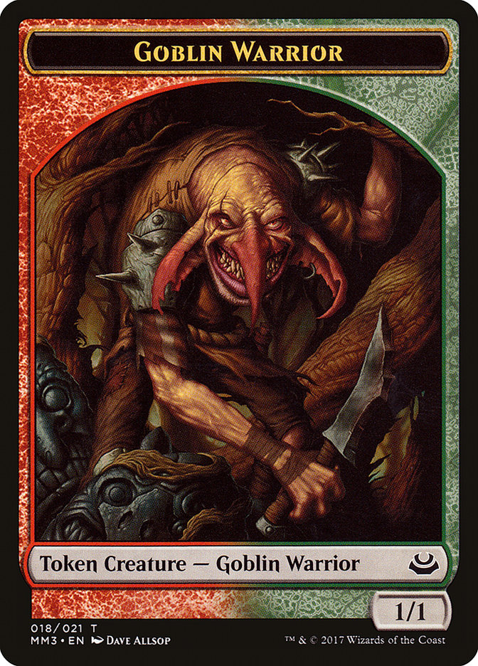 Goblin Warrior Token [Modern Masters 2017 Tokens] - The Mythic Store | 24h Order Processing