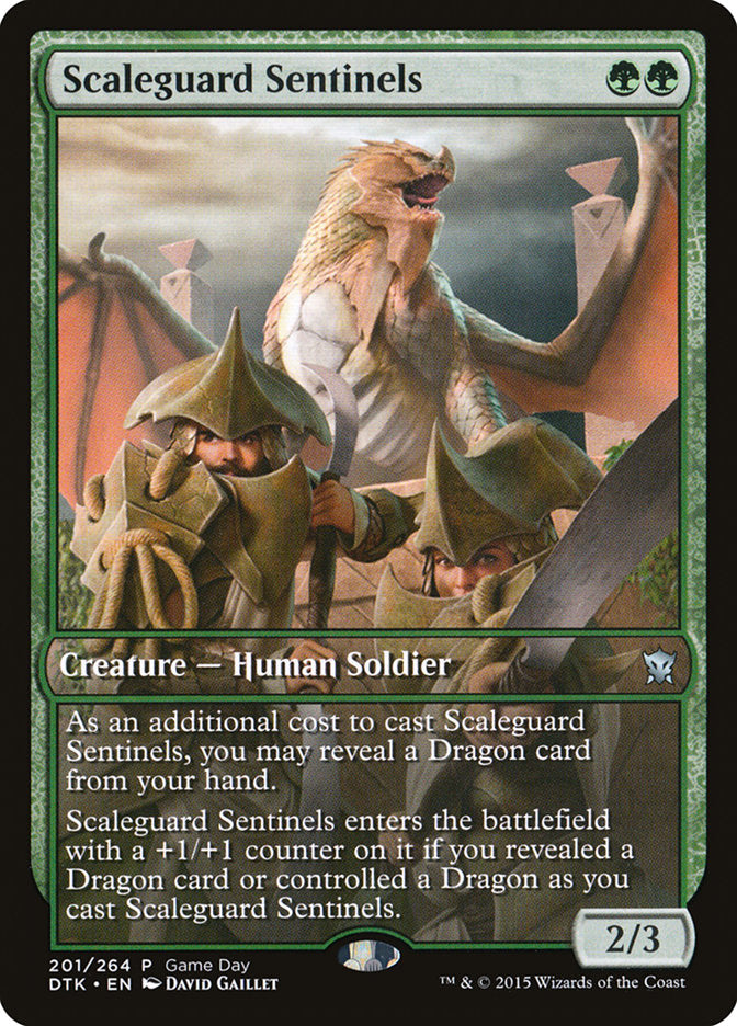 Scaleguard Sentinels (Game Day) [Dragons of Tarkir Promos] - The Mythic Store | 24h Order Processing