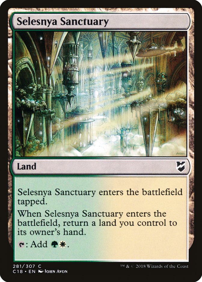 Selesnya Sanctuary [Commander 2018] - The Mythic Store | 24h Order Processing