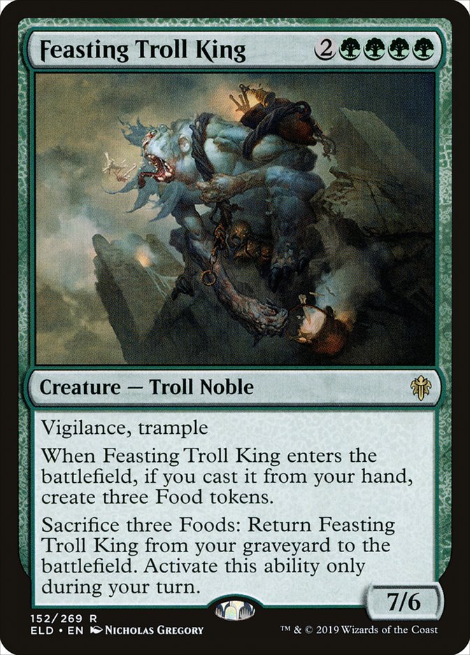 Feasting Troll King [Throne of Eldraine] - The Mythic Store | 24h Order Processing