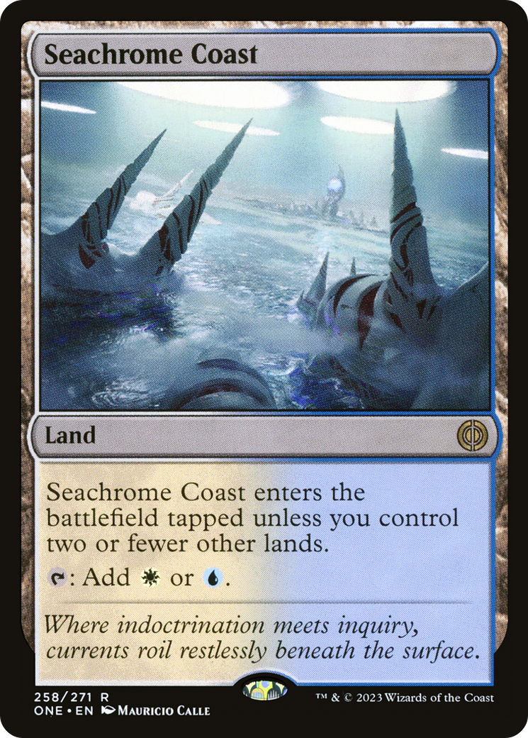 Seachrome Coast [Phyrexia: All Will Be One] - The Mythic Store | 24h Order Processing