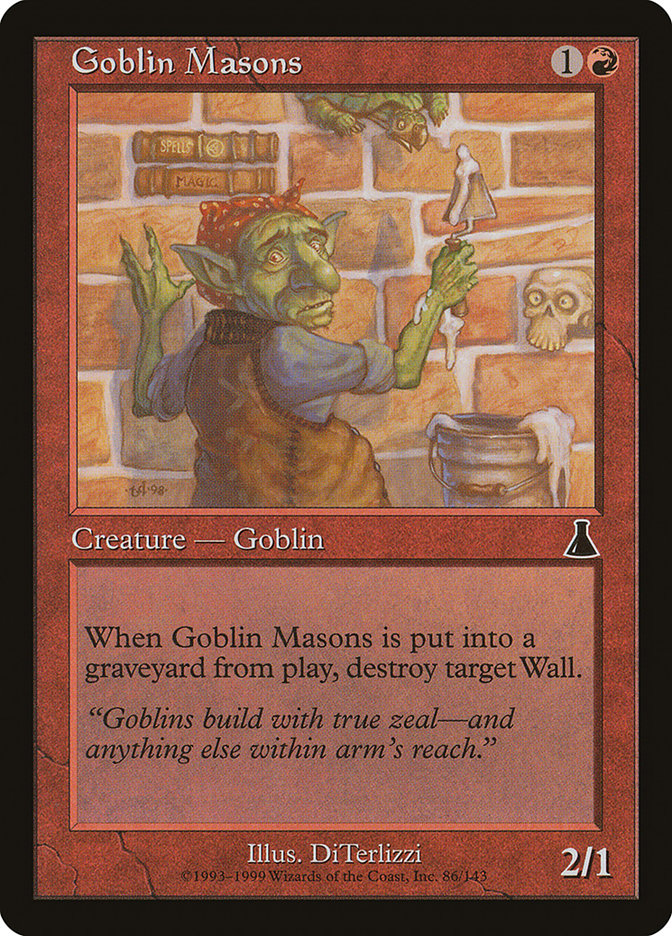 Goblin Masons [Urza's Destiny] - The Mythic Store | 24h Order Processing