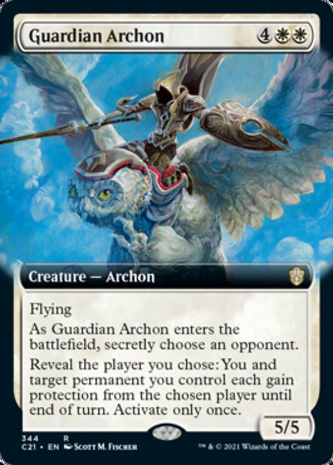 Guardian Archon (Extended Art) [Commander 2021] - The Mythic Store | 24h Order Processing