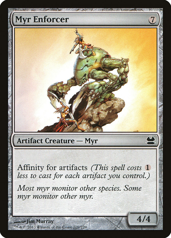 Myr Enforcer [Modern Masters] - The Mythic Store | 24h Order Processing