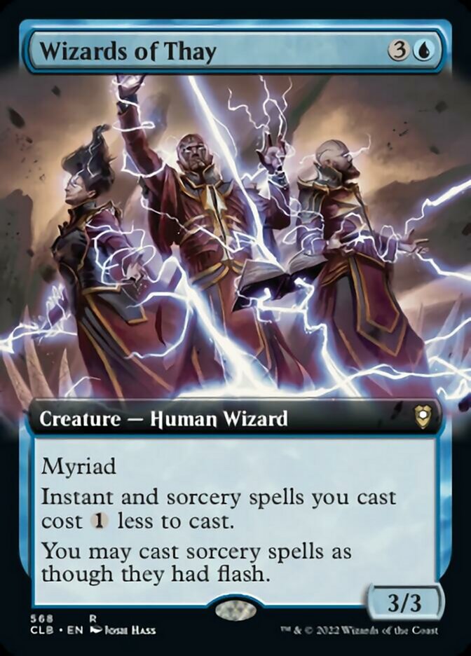 Wizards of Thay (Extended Art) [Commander Legends: Battle for Baldur's Gate] - The Mythic Store | 24h Order Processing