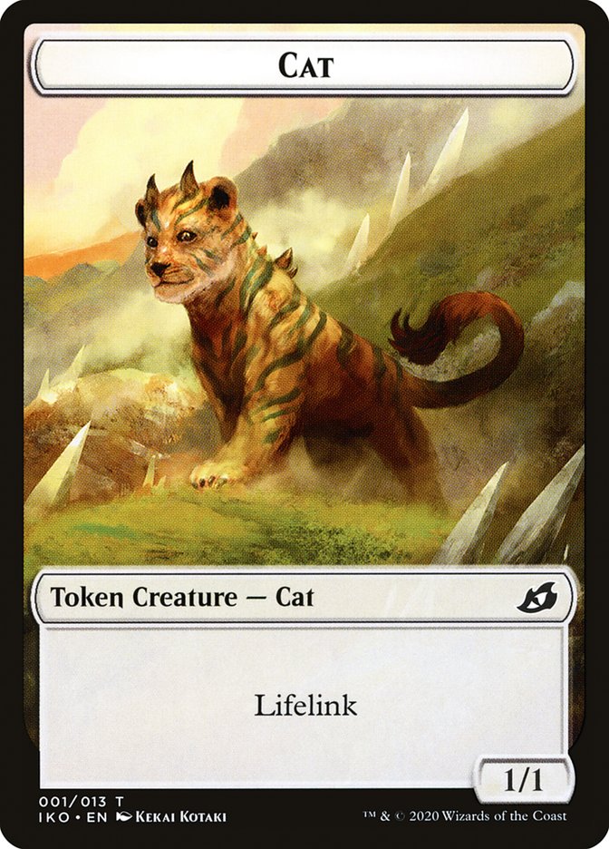 Cat Token [Ikoria: Lair of Behemoths Tokens] - The Mythic Store | 24h Order Processing