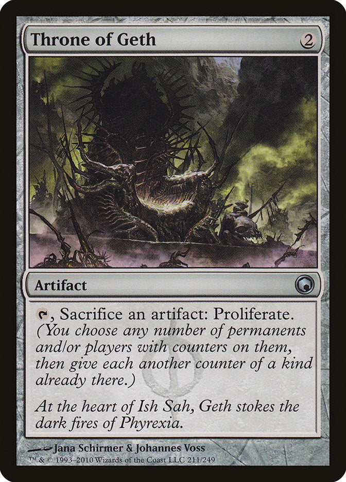 Throne of Geth [Scars of Mirrodin] - The Mythic Store | 24h Order Processing