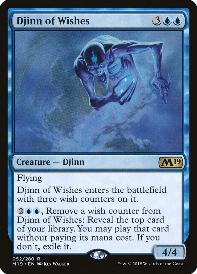 Djinn of Wishes [Core Set 2019] - The Mythic Store | 24h Order Processing