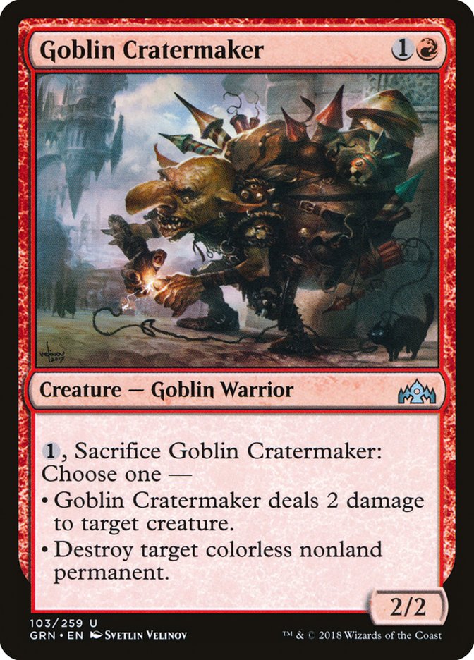 Goblin Cratermaker [Guilds of Ravnica] - The Mythic Store | 24h Order Processing