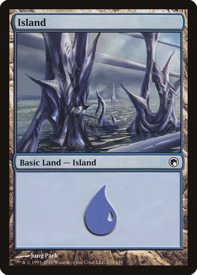Island (234) [Scars of Mirrodin] - The Mythic Store | 24h Order Processing
