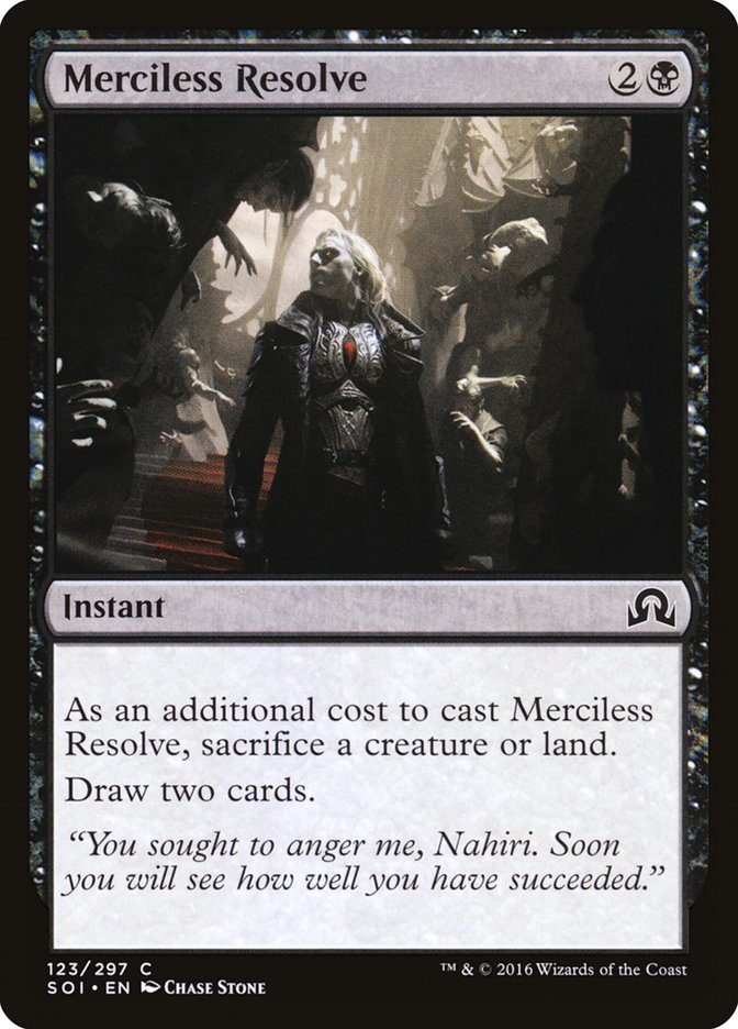 Merciless Resolve [Shadows over Innistrad] - The Mythic Store | 24h Order Processing