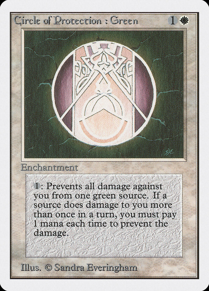 Circle of Protection: Green [Unlimited Edition] - The Mythic Store | 24h Order Processing