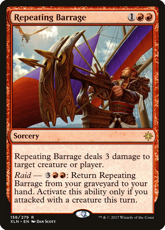 Repeating Barrage [Ixalan] - The Mythic Store | 24h Order Processing