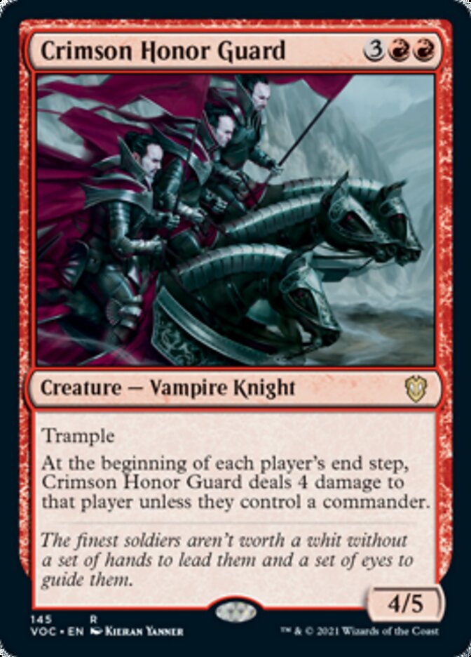 Crimson Honor Guard [Innistrad: Crimson Vow Commander] - The Mythic Store | 24h Order Processing