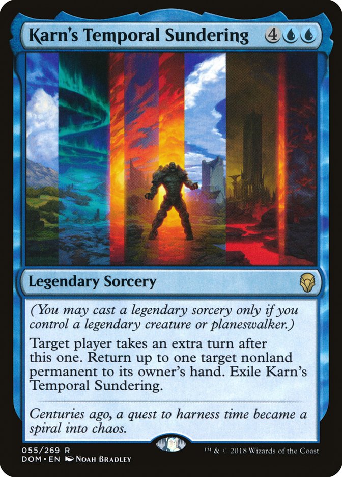 Karn's Temporal Sundering [Dominaria] - The Mythic Store | 24h Order Processing