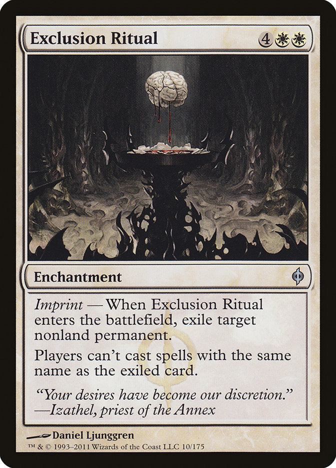 Exclusion Ritual [New Phyrexia] - The Mythic Store | 24h Order Processing