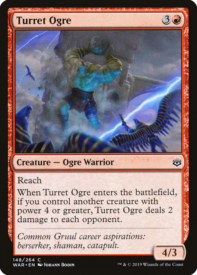 Turret Ogre [War of the Spark] - The Mythic Store | 24h Order Processing