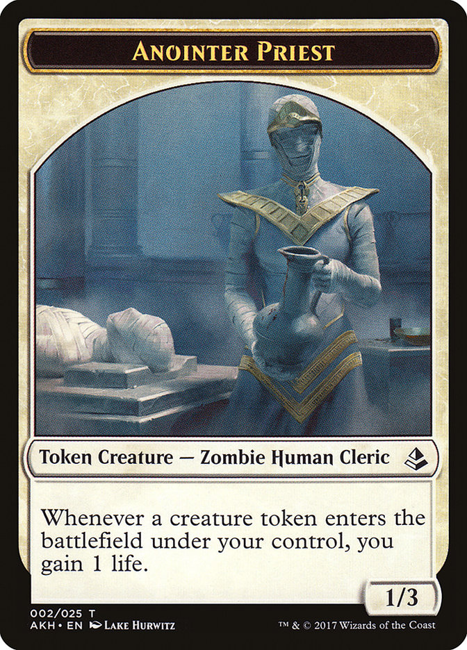Anointer Priest Token [Amonkhet Tokens] - The Mythic Store | 24h Order Processing