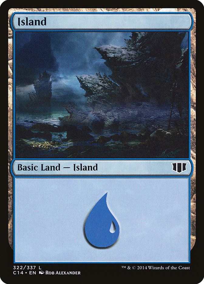 Island (322) [Commander 2014] - The Mythic Store | 24h Order Processing