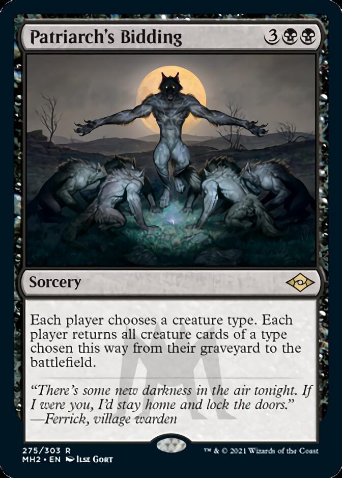Patriarch's Bidding [Modern Horizons 2] - The Mythic Store | 24h Order Processing
