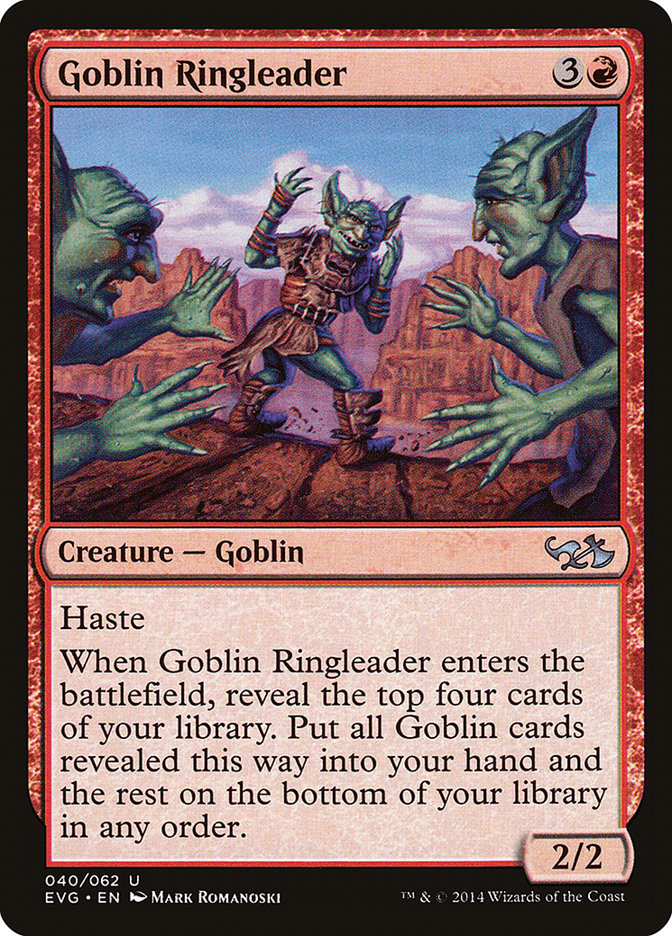 Goblin Ringleader (Elves vs. Goblins) [Duel Decks Anthology] - The Mythic Store | 24h Order Processing