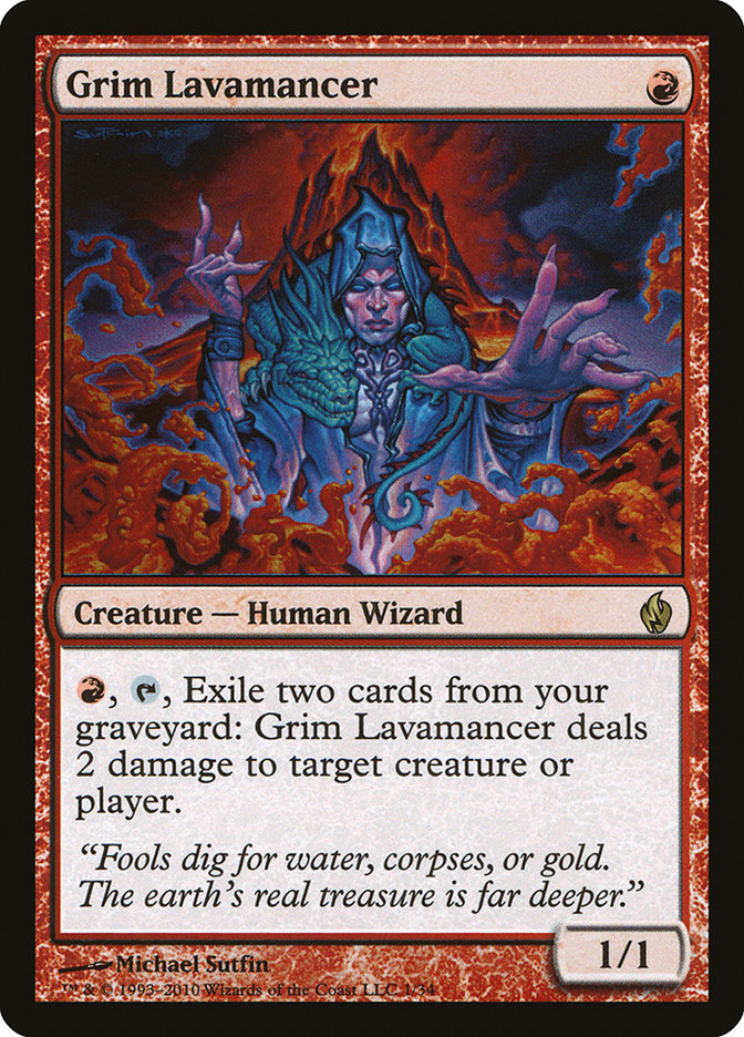 Grim Lavamancer [Premium Deck Series: Fire and Lightning] - The Mythic Store | 24h Order Processing