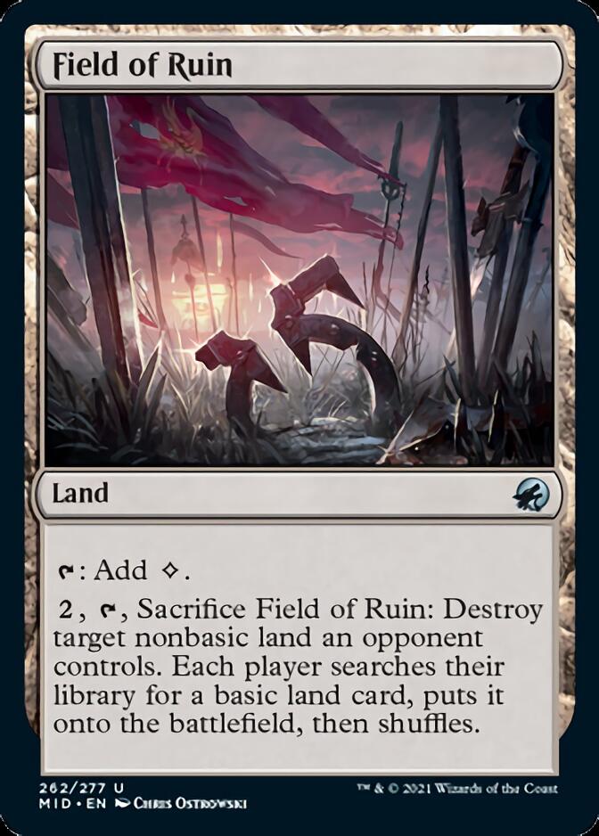Field of Ruin [Innistrad: Midnight Hunt] - The Mythic Store | 24h Order Processing