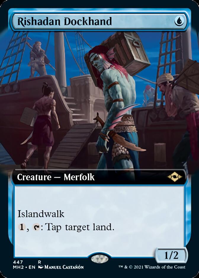 Rishadan Dockhand (Extended Art) [Modern Horizons 2] - The Mythic Store | 24h Order Processing