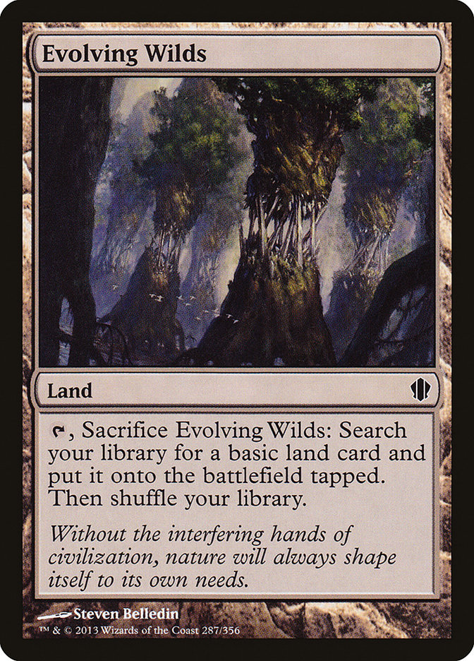 Evolving Wilds [Commander 2013] - The Mythic Store | 24h Order Processing