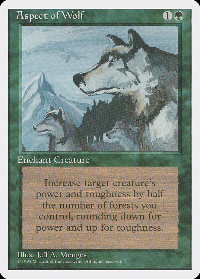 Aspect of Wolf [Fourth Edition] - The Mythic Store | 24h Order Processing