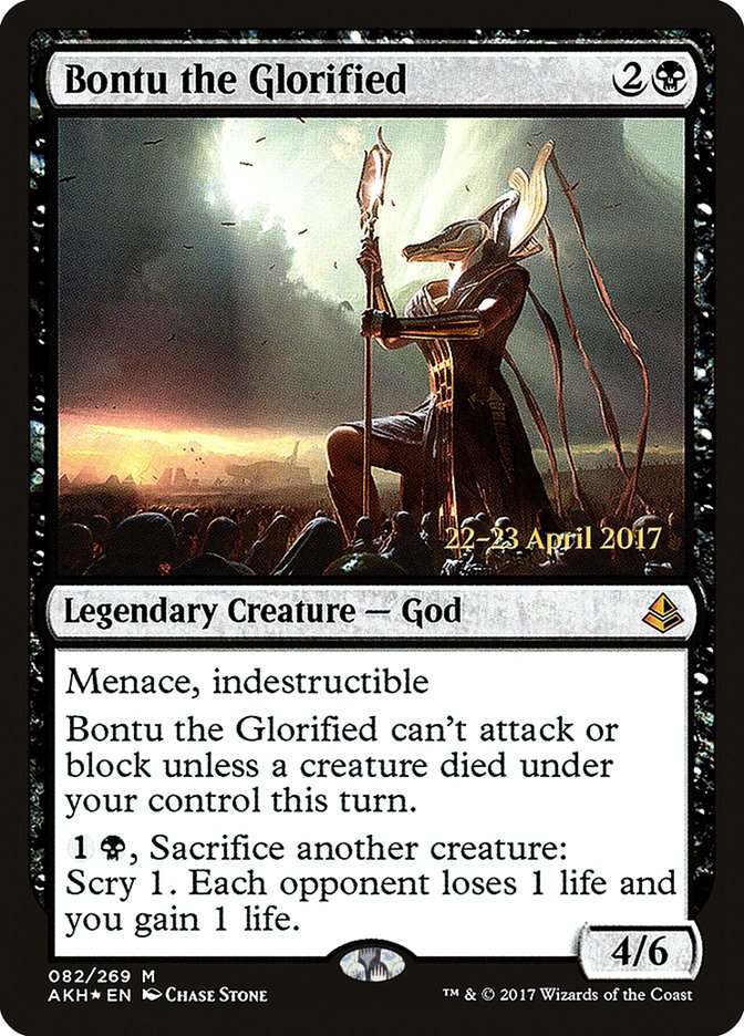 Bontu the Glorified [Amonkhet Prerelease Promos] - The Mythic Store | 24h Order Processing