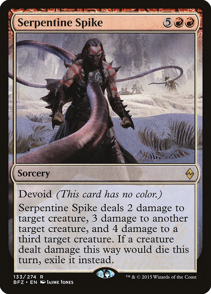 Serpentine Spike [Battle for Zendikar] - The Mythic Store | 24h Order Processing