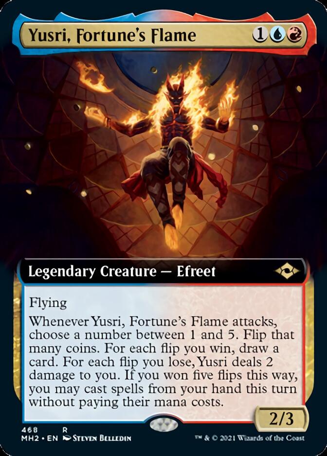 Yusri, Fortune's Flame (Extended Art) [Modern Horizons 2] - The Mythic Store | 24h Order Processing