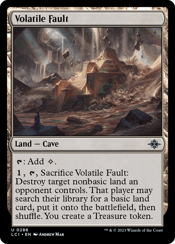 Volatile Fault [The Lost Caverns of Ixalan] - The Mythic Store | 24h Order Processing