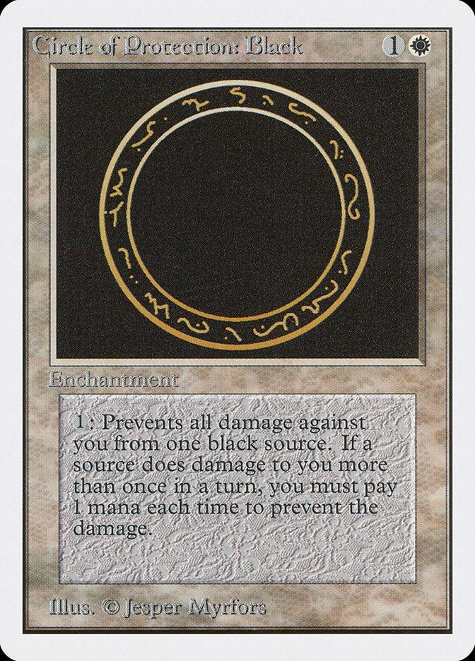 Circle of Protection: Black [Unlimited Edition] - The Mythic Store | 24h Order Processing