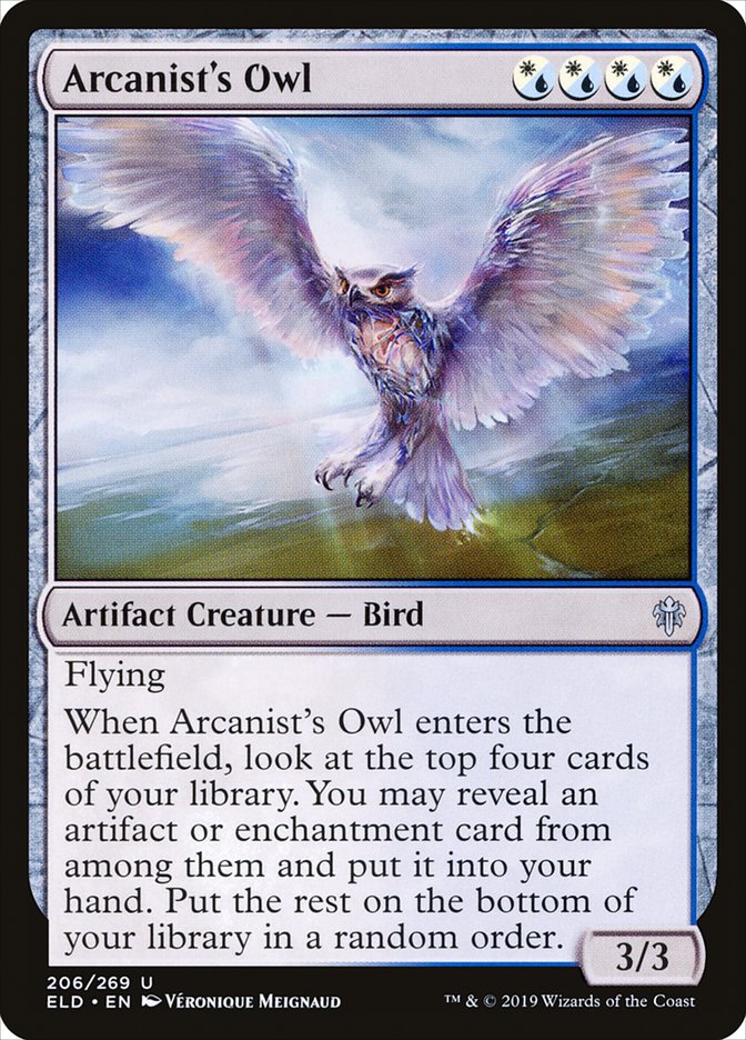 Arcanist's Owl [Throne of Eldraine] - The Mythic Store | 24h Order Processing