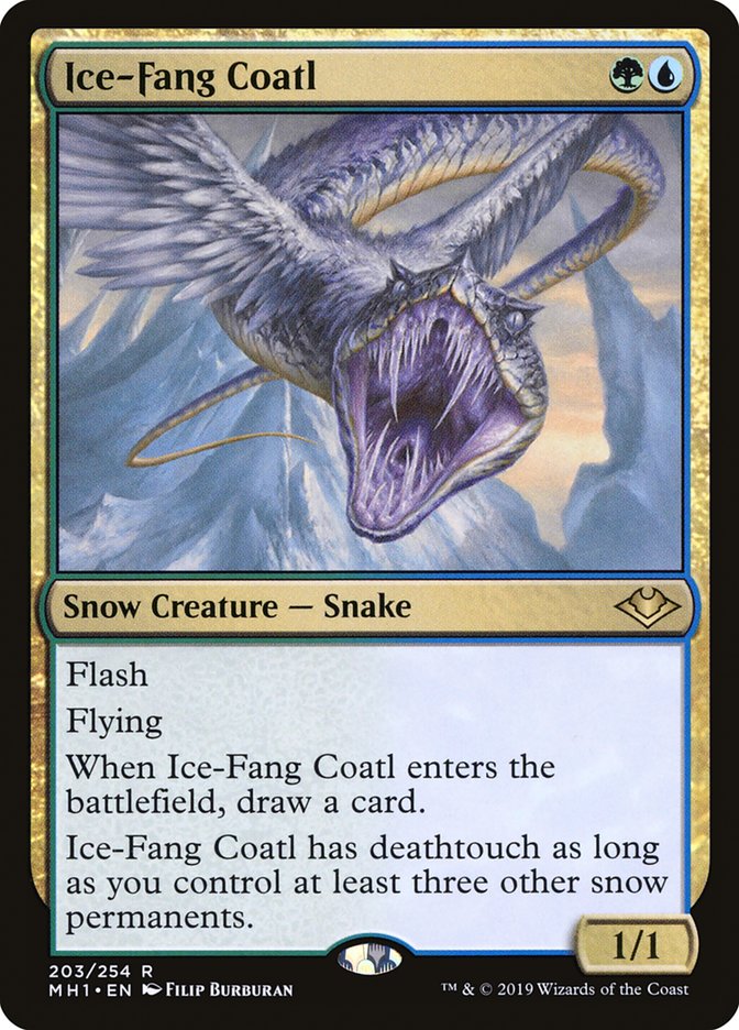 Ice-Fang Coatl [Modern Horizons] - The Mythic Store | 24h Order Processing