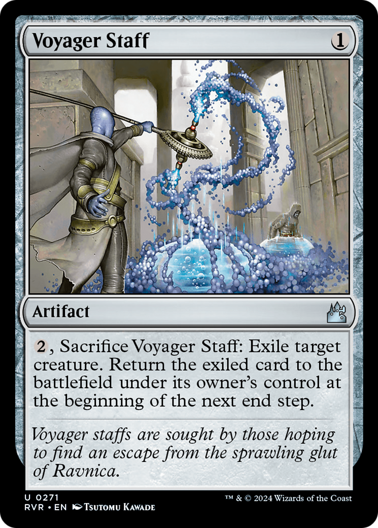 Voyager Staff [Ravnica Remastered] - The Mythic Store | 24h Order Processing
