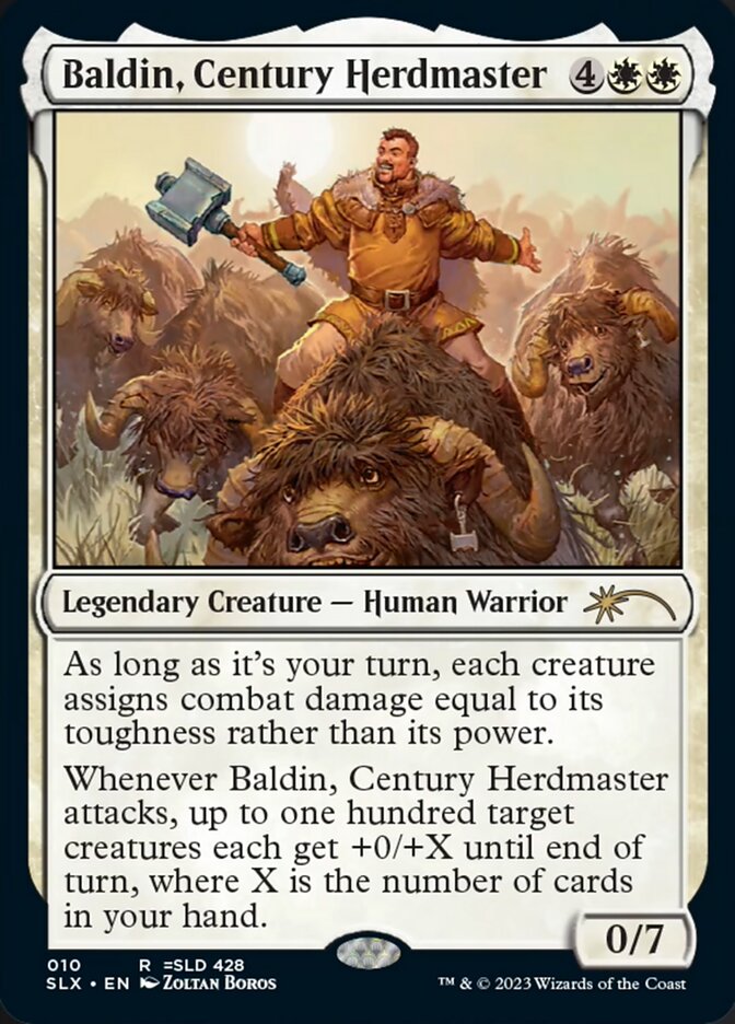 Baldin, Century Herdmaster [Secret Lair: Universes Within] - The Mythic Store | 24h Order Processing