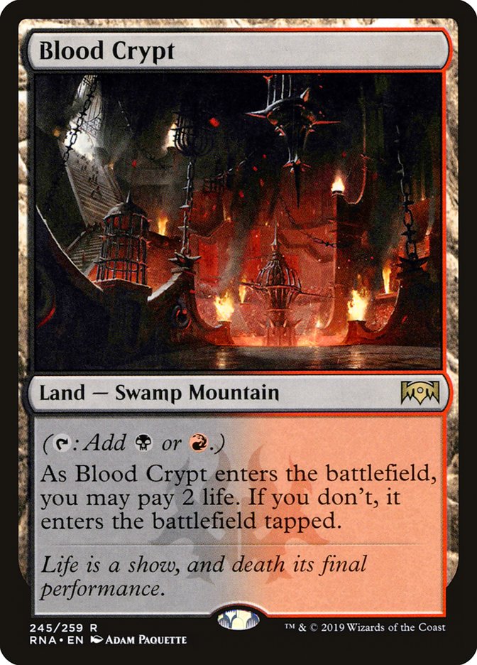 Blood Crypt [Ravnica Allegiance] - The Mythic Store | 24h Order Processing