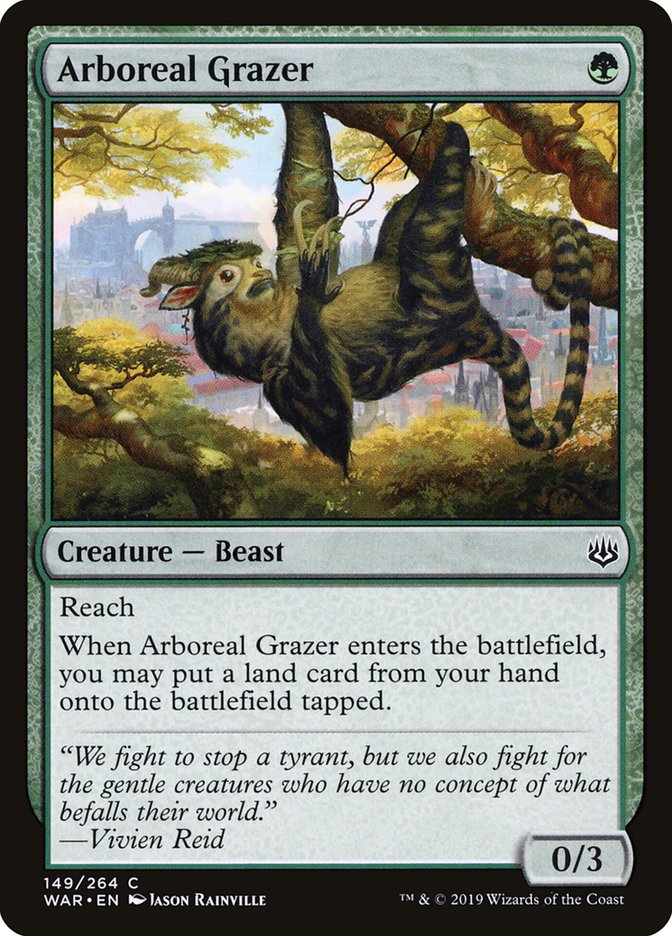 Arboreal Grazer [War of the Spark] - The Mythic Store | 24h Order Processing