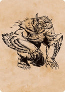 Owlbear (Showcase) Art Card [Dungeons & Dragons: Adventures in the Forgotten Realms Art Series] - The Mythic Store | 24h Order Processing