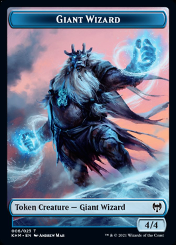 Giant Wizard Token [Kaldheim Tokens] - The Mythic Store | 24h Order Processing