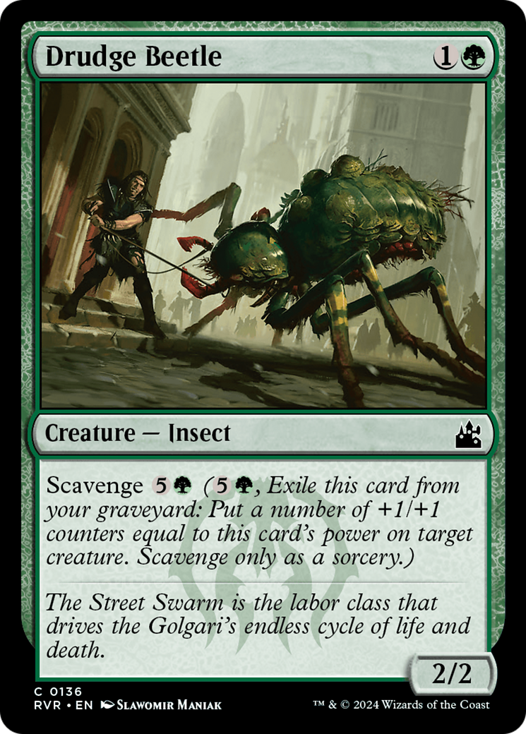 Drudge Beetle [Ravnica Remastered] - The Mythic Store | 24h Order Processing