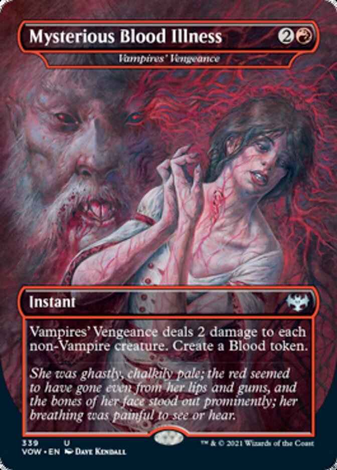 Vampires' Vengeance - Mysterious Blood Illness [Innistrad: Crimson Vow] - The Mythic Store | 24h Order Processing
