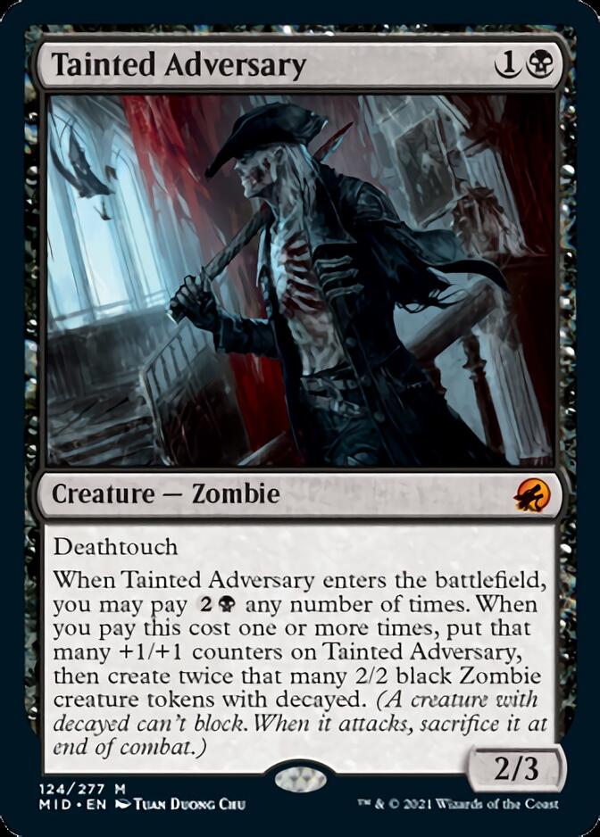 Tainted Adversary [Innistrad: Midnight Hunt] - The Mythic Store | 24h Order Processing