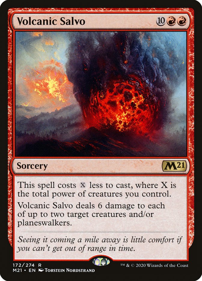 Volcanic Salvo [Core Set 2021] - The Mythic Store | 24h Order Processing
