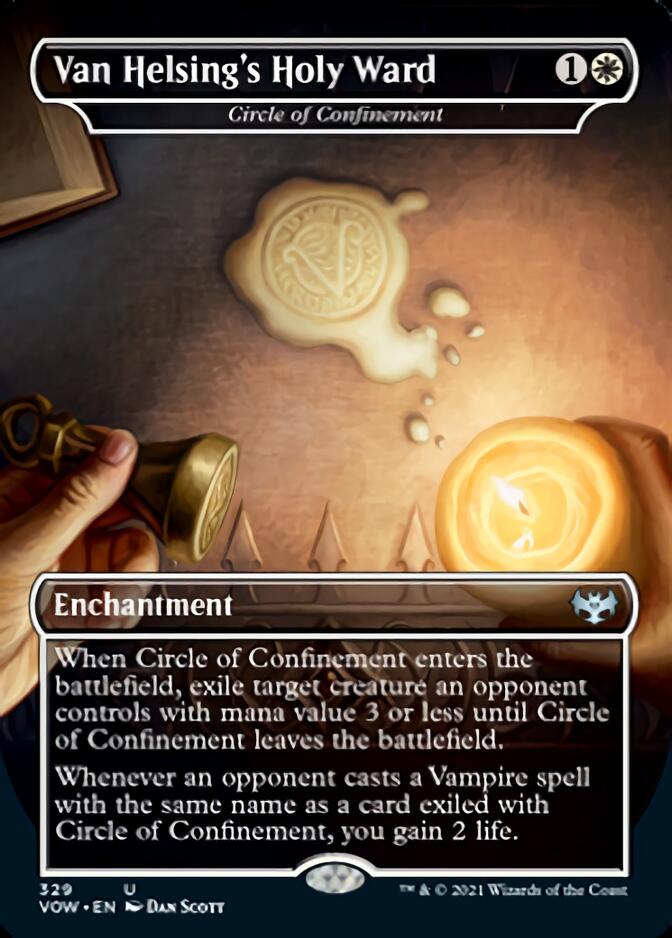 Circle of Confinement - Van Helsing's Holy Ward [Innistrad: Crimson Vow] - The Mythic Store | 24h Order Processing